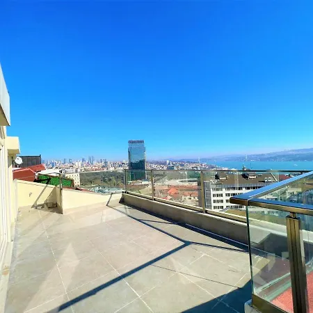 Apartment Wonder Homes - Ultra Luxury Rooftop Penthouse W/ Bosphorus View&terrace